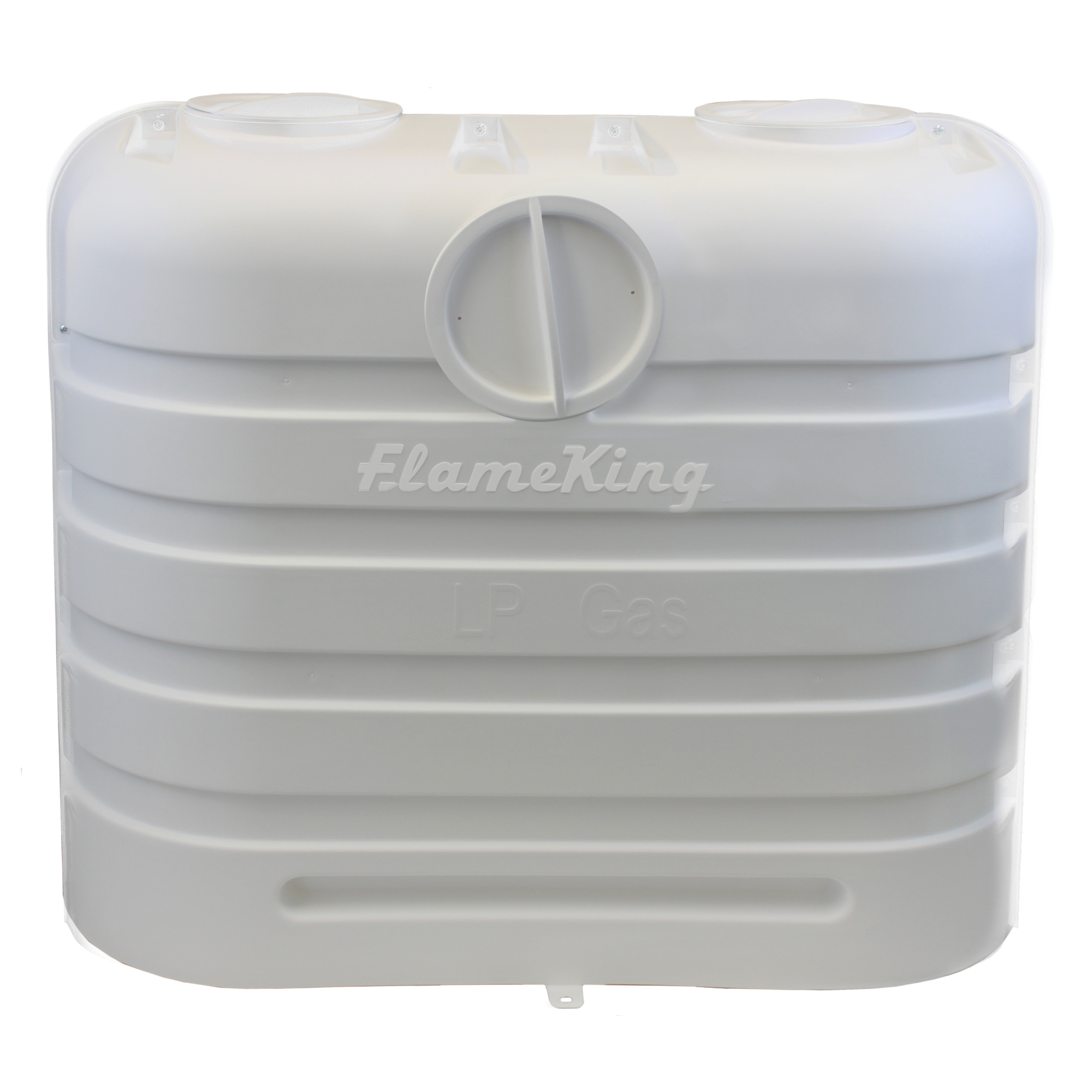 Flame King, dual 30 lb propane tank cover - white, YSN-PCC-RV30-WHT